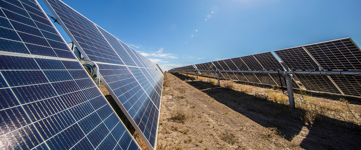 Solar Panels in Sun Solar Panels in Sun