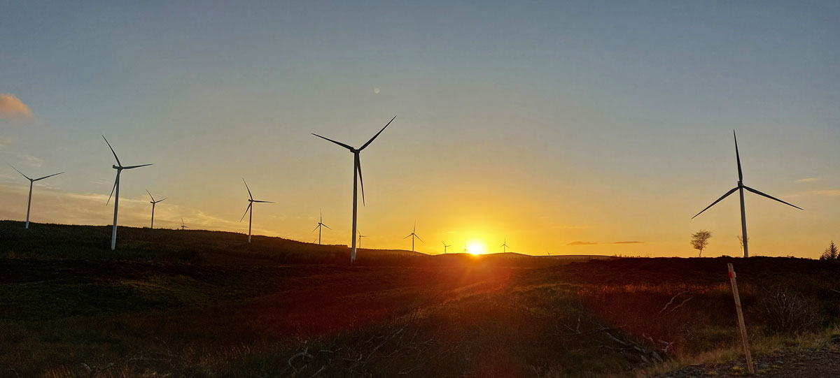 Harting Rig wind farm Harting Rig wind farm