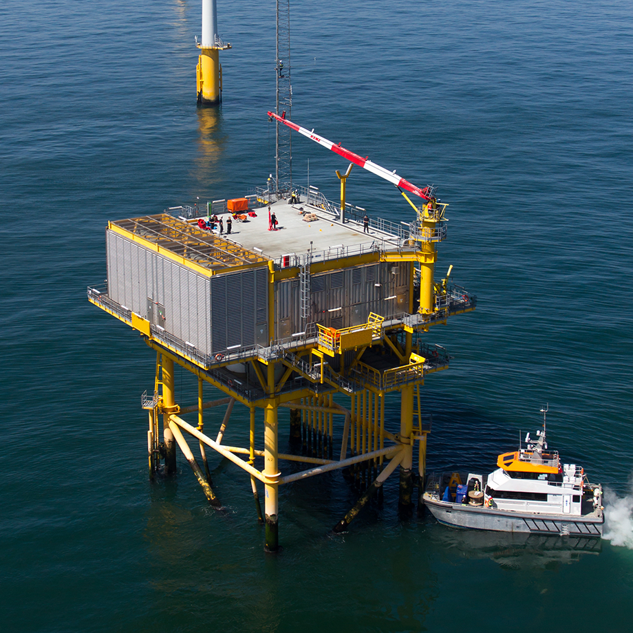 Offshore wind substation