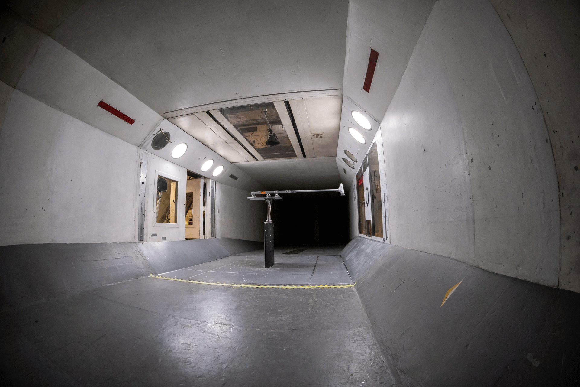 EchoSense wind tunnel testing