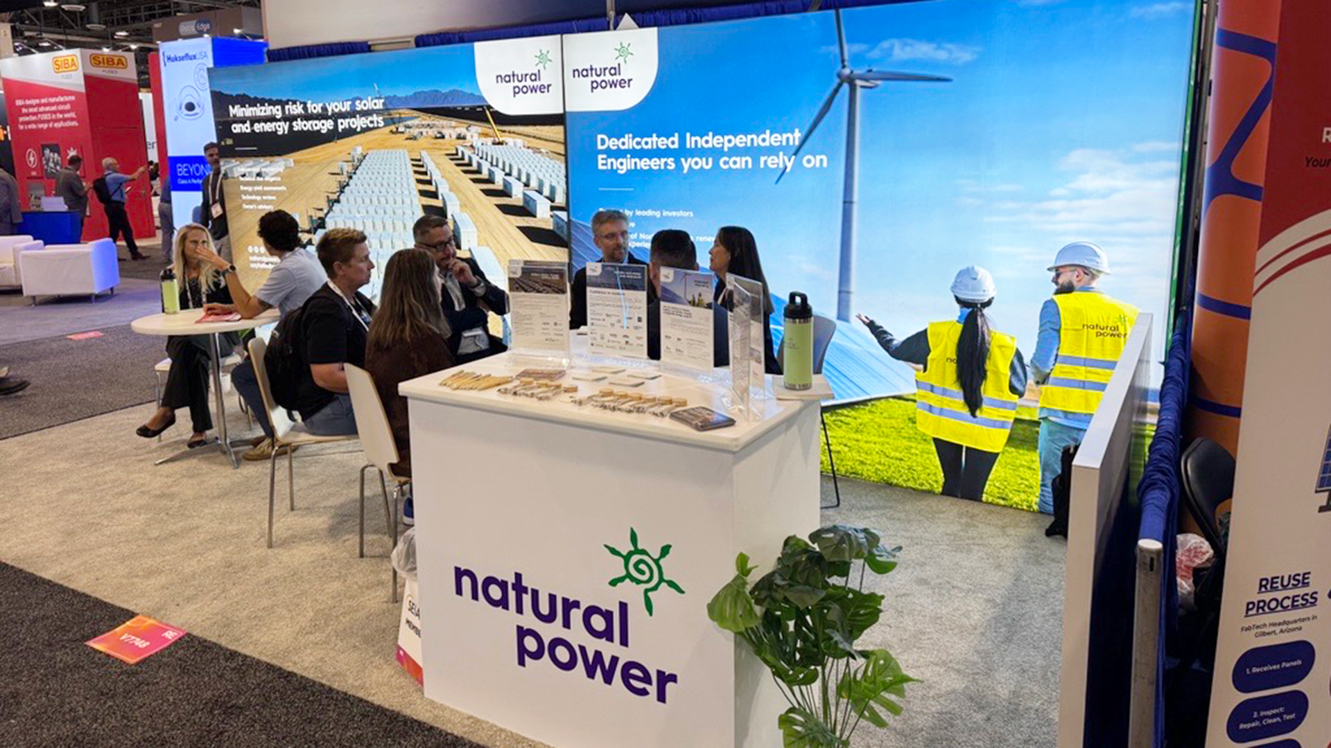 Natural Power team at RE+