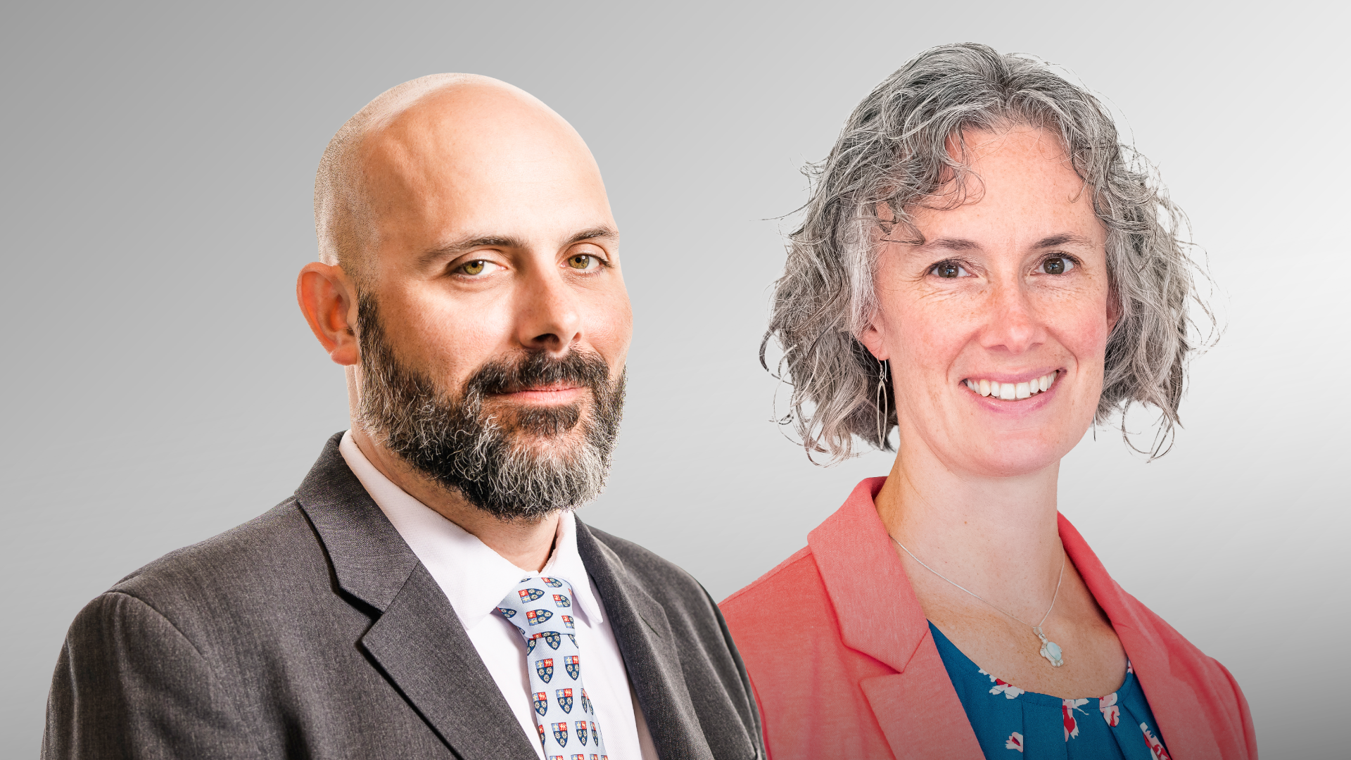 Jim Adams and Holly Burnett