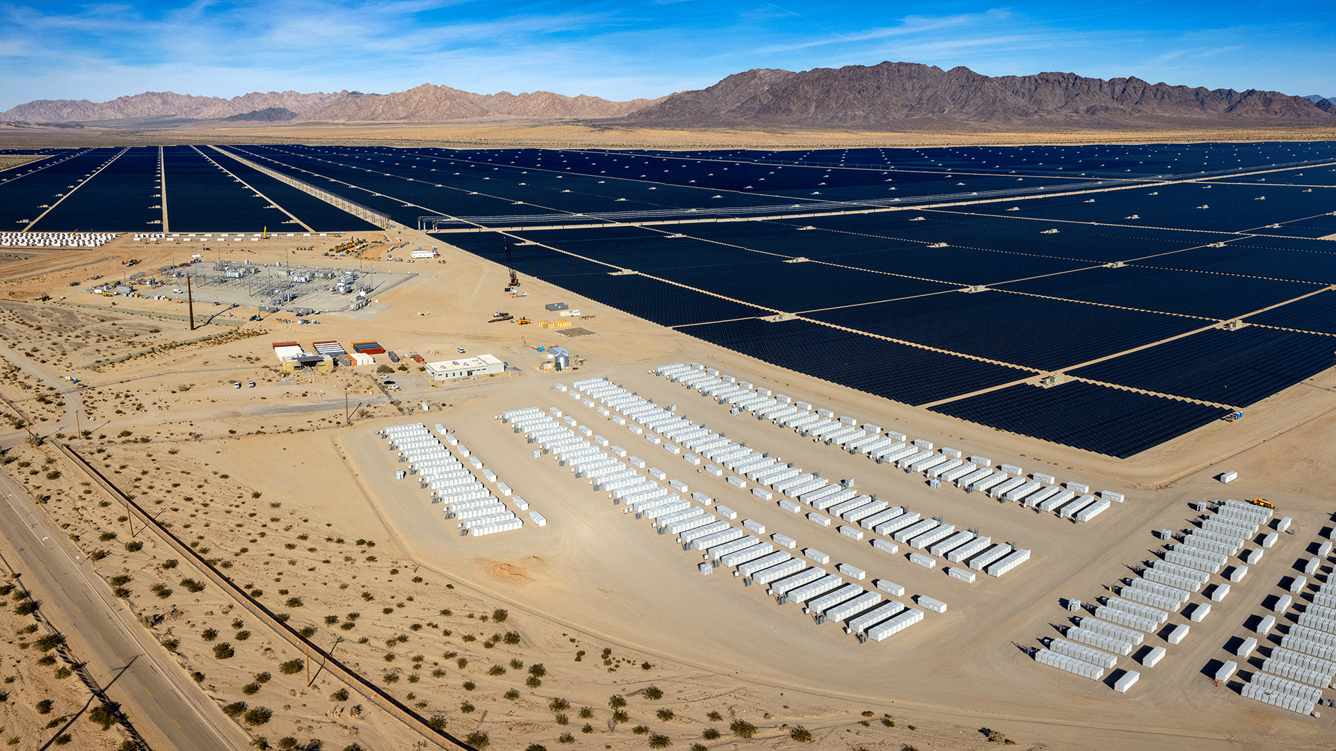 BESS and solar PV plant