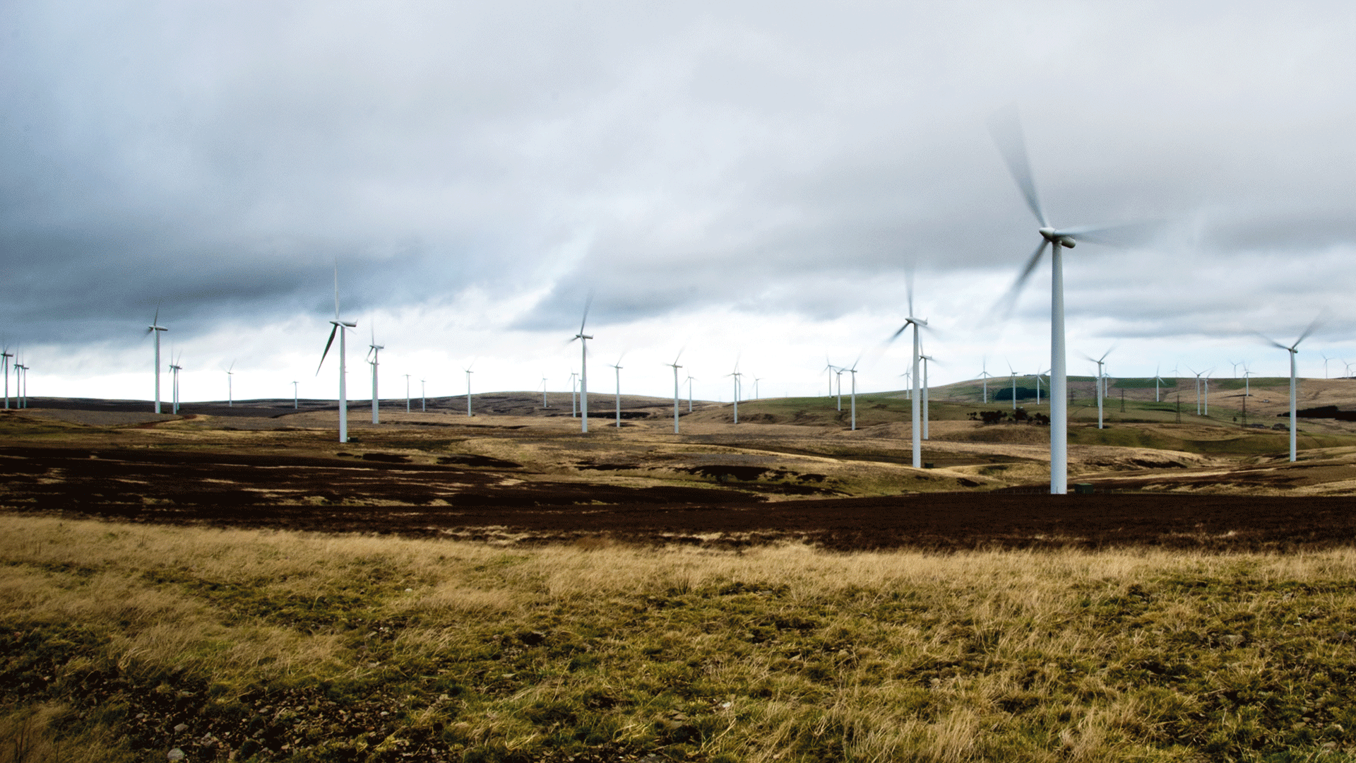 Spinning wind turbines