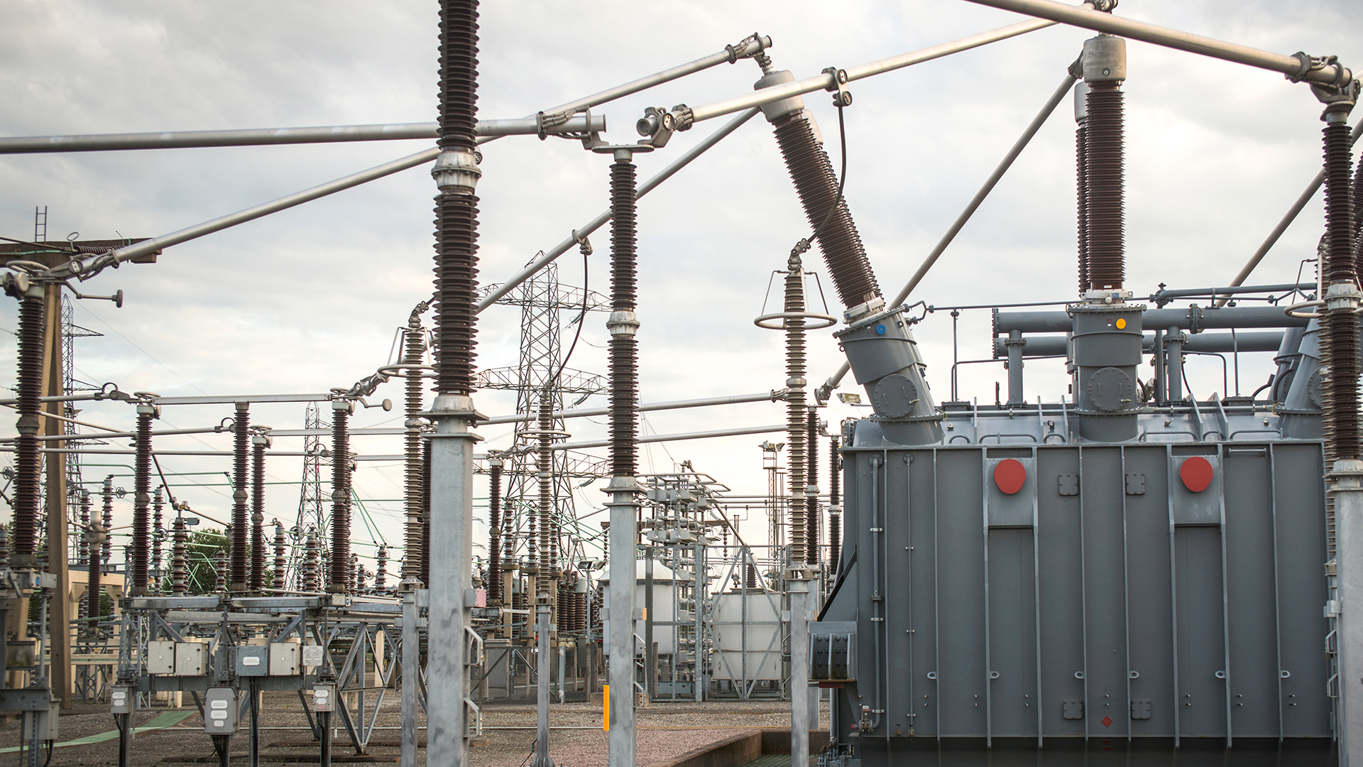 Substation in the UK