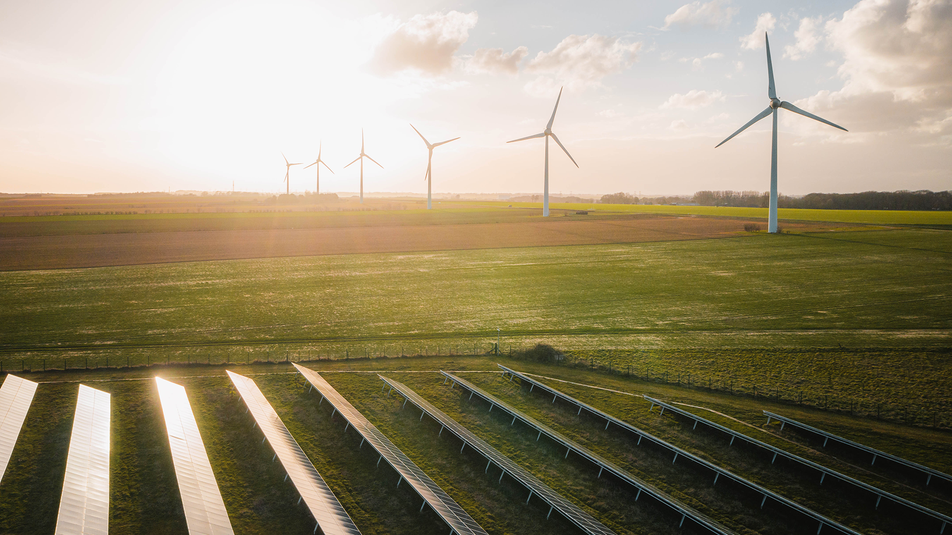 Solar and wind energy portfolio